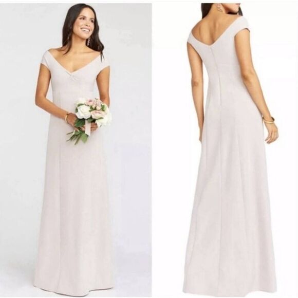 Show Me Your Mumu Zurich Knot Gown in Show Me The Ring Color Size Medium NWT - Picture 1 of 7